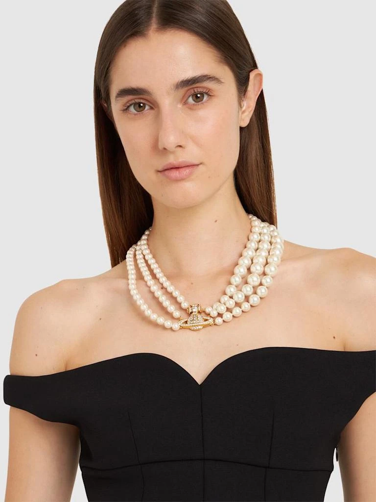 商品Vivienne Westwood|Graziella人造珍珠项链,价格¥3868,第2张图片详细描述