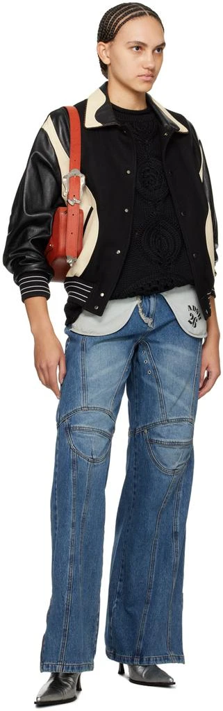商品ANDERSSON BELL|Blue Madison Contoured Jeans,价格¥3572,第4张图片详细描述