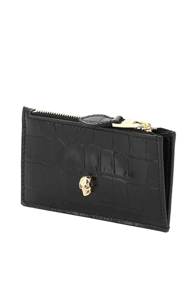 商品Alexander McQueen|Skull card holder pouch,价格¥1198,第4张图片详细描述