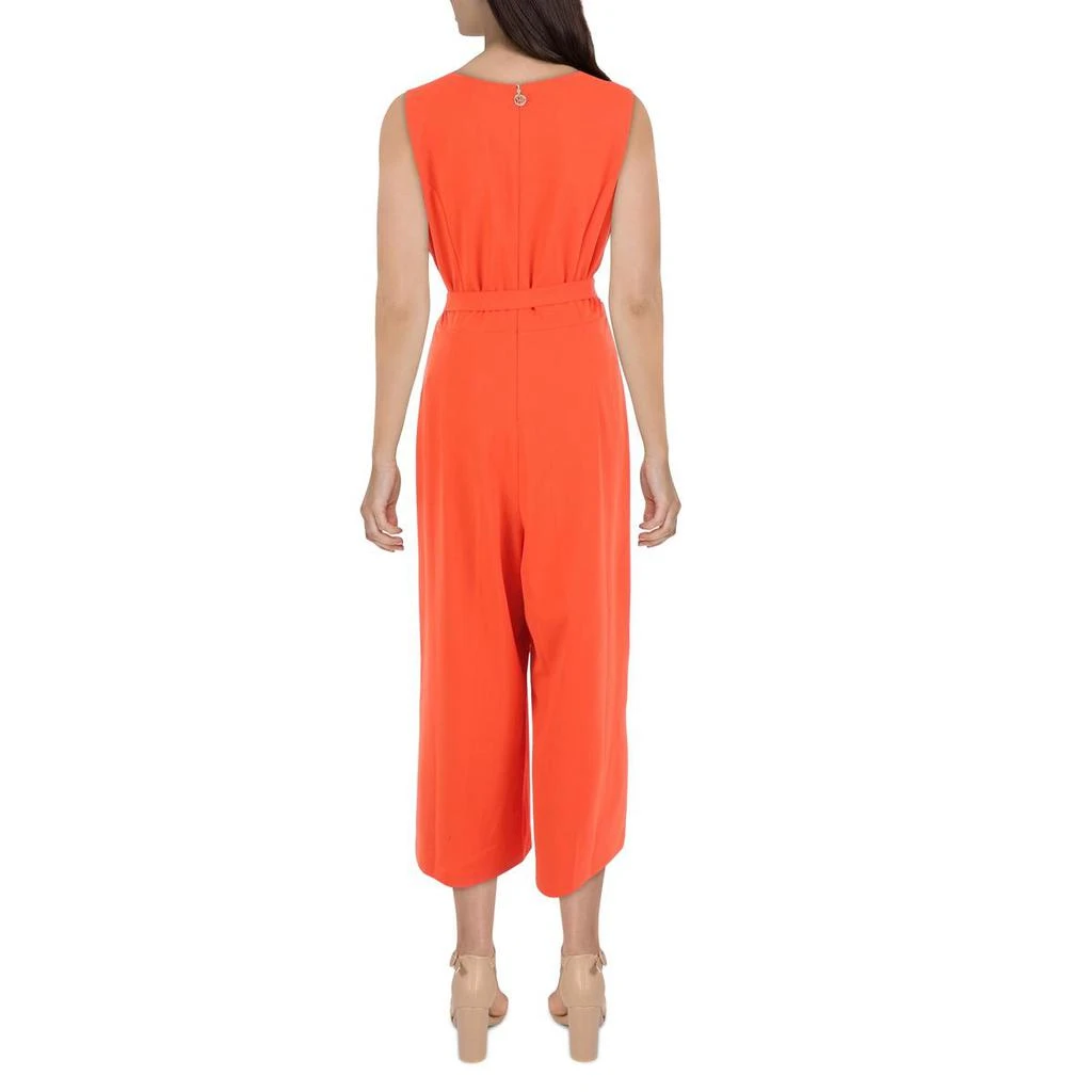商品Tommy Hilfiger|Tommy Hilfiger Womens Cropped Belted Jumpsuit,价格¥332,第5张图片详细描述