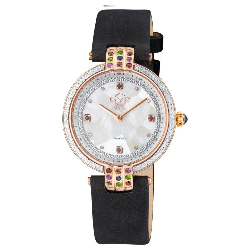 商品Gevril|GV2 by Gevril Matera Diamond Women's Watch,价格¥6068,第1张图片