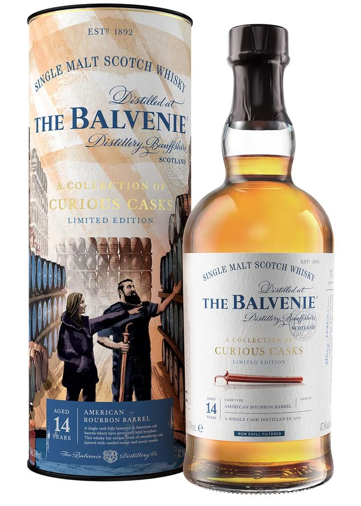 商品Balvenie|14-Year-Old American Bourbon Cask Single Malt Whisky,价格¥1060,第1张图片