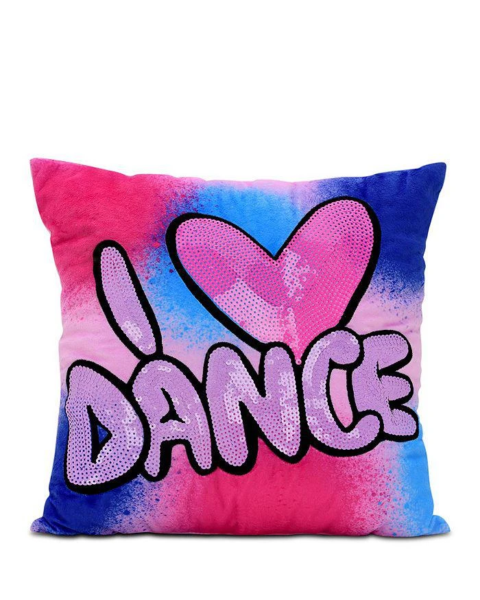 商品Iscream|Corey Paige I Heart Dance Sequin Autograph Plush Pillow,价格¥247,第1张图片