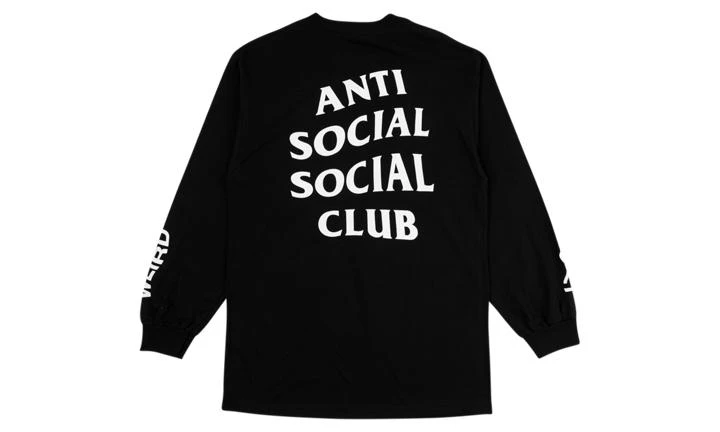 商品Anti Social Social Club|Anti Social Social Club Get Weird ASSC L/S Tee,价格¥702,第4张图片详细描述