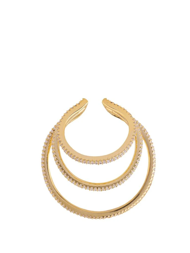 商品FEDERICA TOSI|Ear cuff jade gold,价格¥638,第1张图片