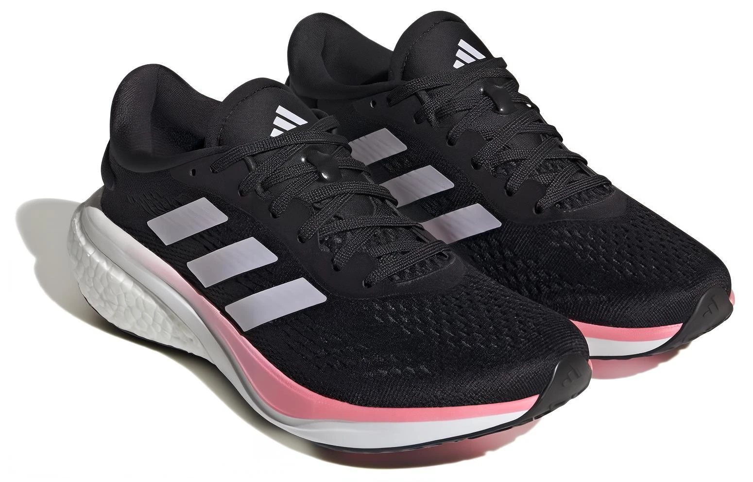 商品[国内直发] Adidas|adidas Supernova 2 休闲耐磨 低帮跑步鞋 女款 黑白粉,价格¥511,第4张图片详细描述