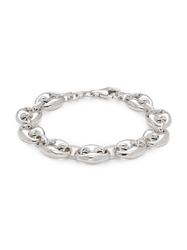 商品Saks Fifth Avenue|Rhodium Plated Sterling Silver Mariner Link Bracelet,价格¥1654,第1张图片
