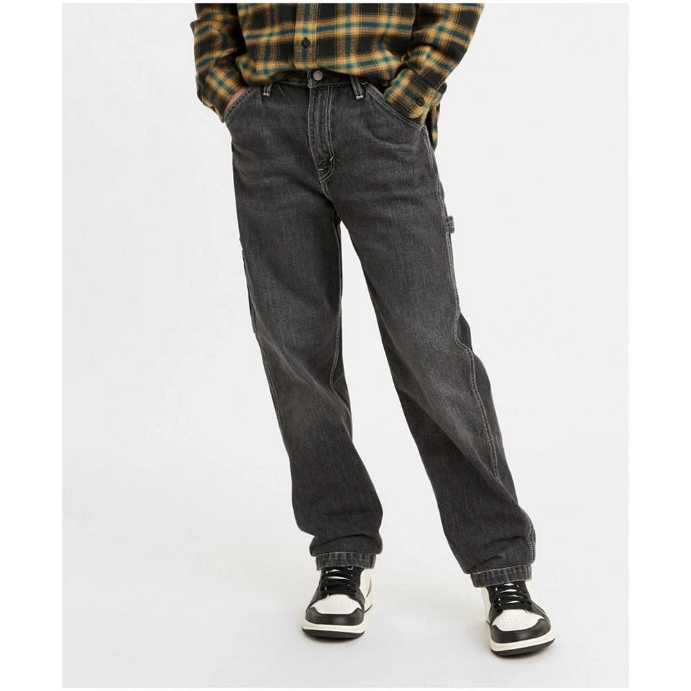 商品Levi's|Men's Tapered Carpenter Fit Non-Stretch Jeans,价格¥319,第1张图片