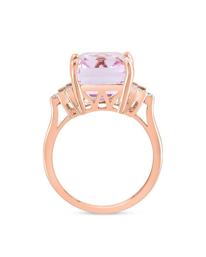 商品Bloomingdale's|Kunzite & Diamond Ring in 14K Rose Gold - 100% Exclusive,价格¥32141,第3张图片详细描述