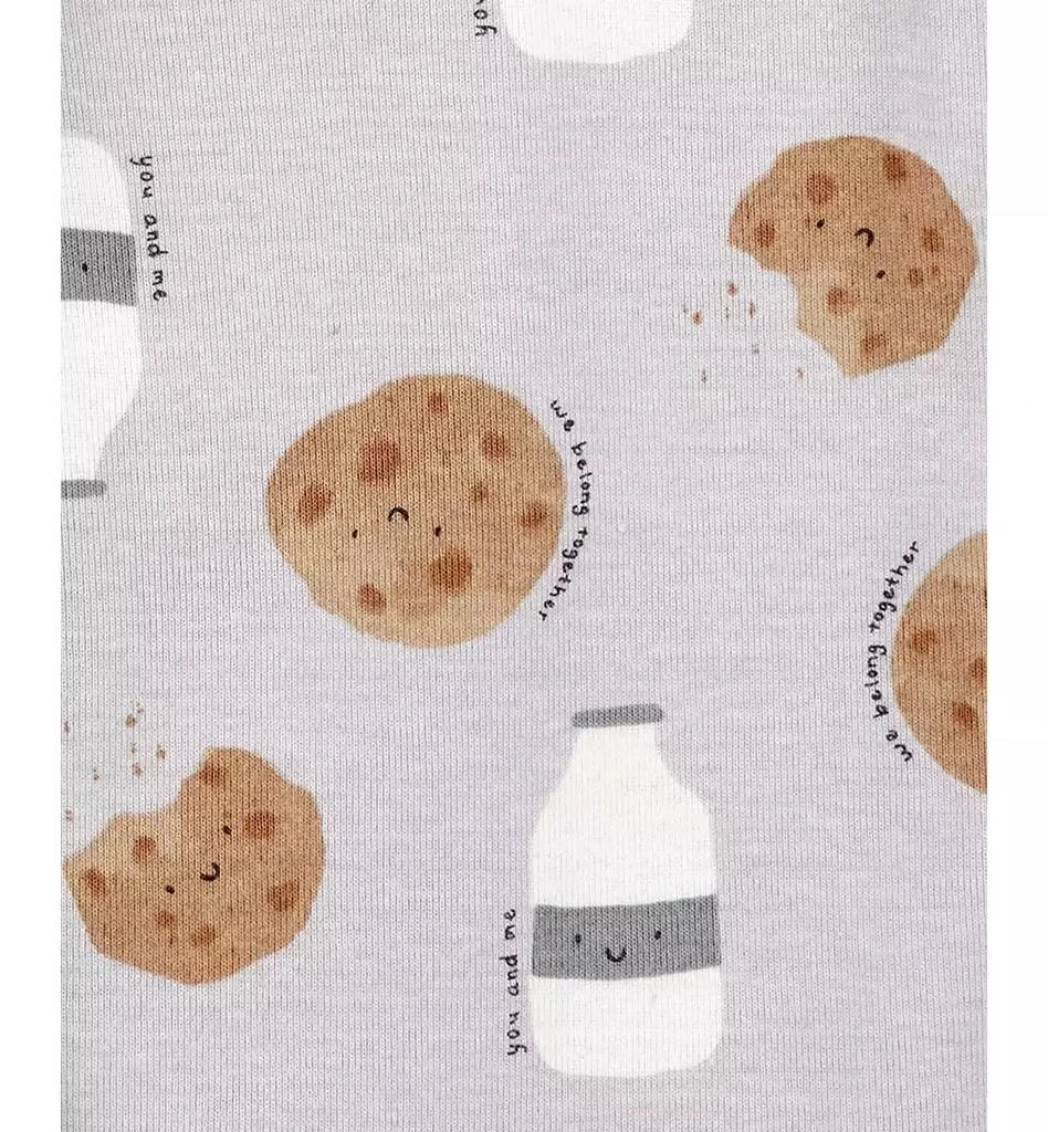 商品Carter's|Baby Boys 5-Pk. Cotton Short-Sleeve Milk & Cookies Bodysuits,价格¥222,第2张图片详细描述