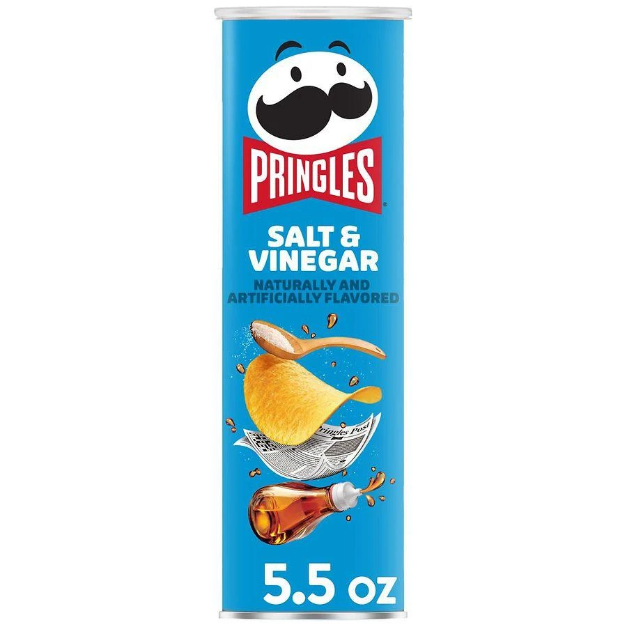 商品Pringles|Potato Crisps Chips Salt and Vinegar,价格¥30,第1张图片