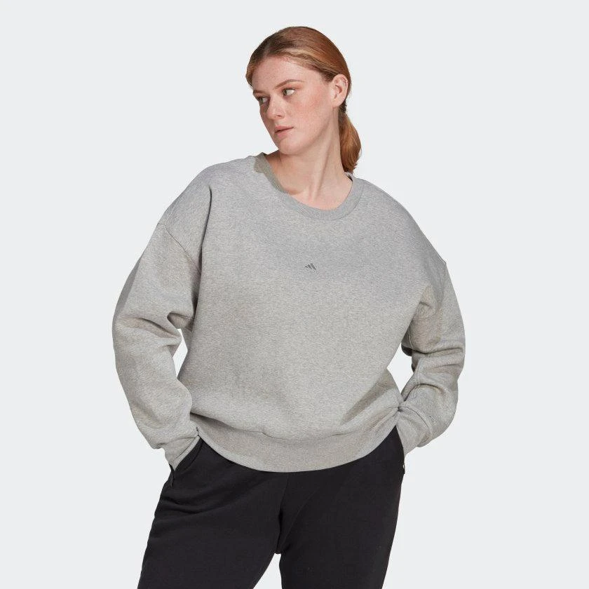 商品Adidas|Women's adidas ALL SZN Fleece Sweatshirt (Plus Size),价格¥195,第1张图片