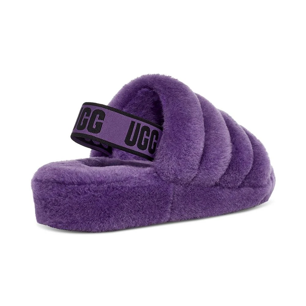 商品UGG|Women's Fluff Yeah Slide Slippers,价格¥525,第3张图片详细描述