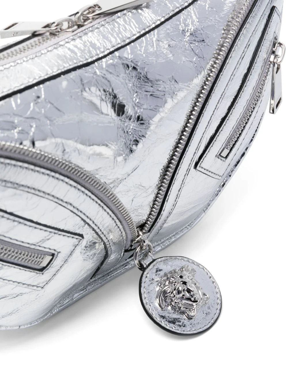 商品【商品预售15天发货】 Versace|Versace 女士腰包 10076801A081631E01P 银色,价格¥10290,第6张图片详细描述