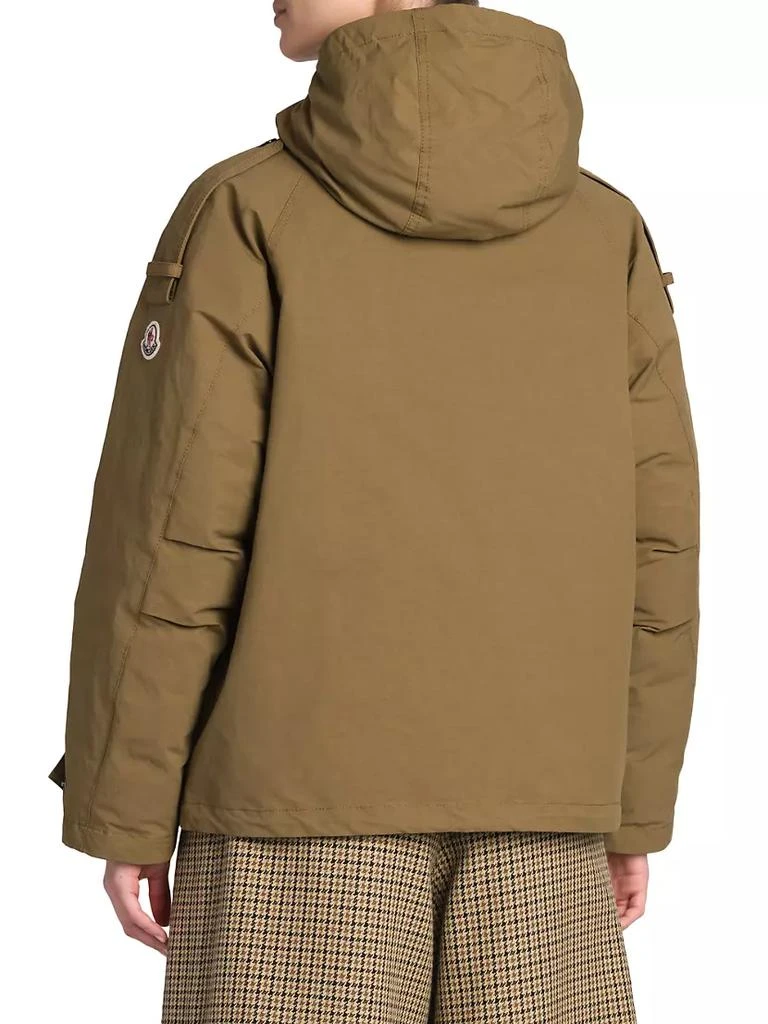 商品Moncler|Badete Cotton-Blend Parka,价格¥14199,第5张图片详细描述