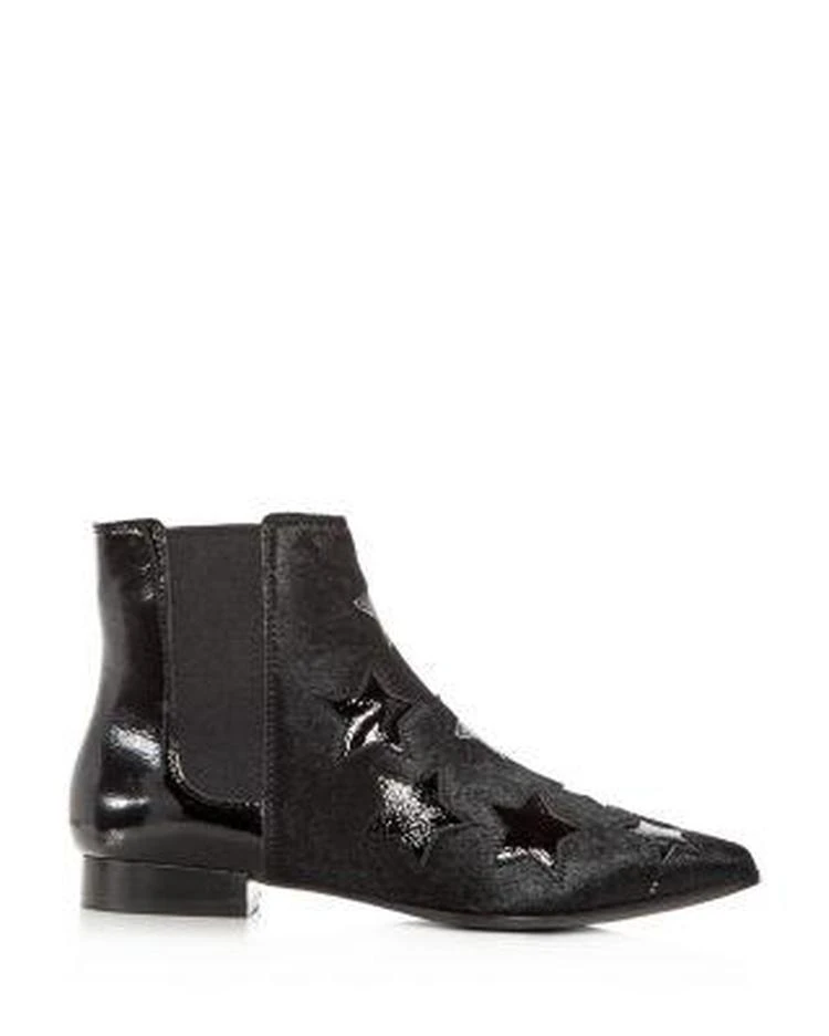 商品Ash|Women's Bliss Calf Hair & Patent Leather Chelsea Booties,价格¥1407,第2张图片详细描述