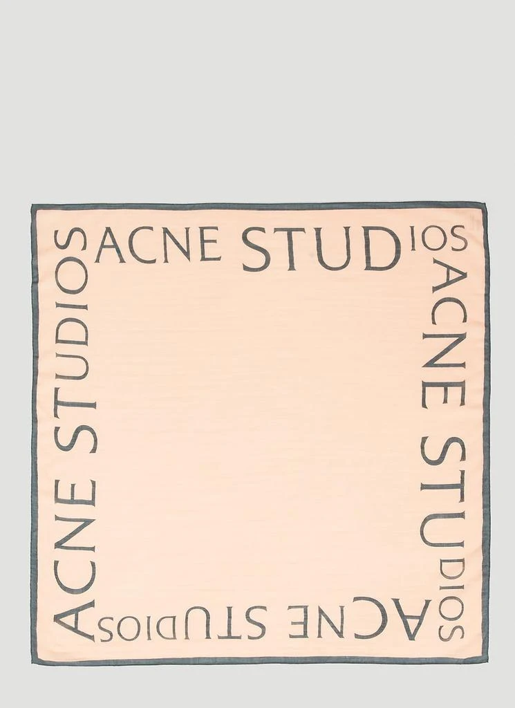商品Acne Studios|Logo Wool Square Scarf,价格¥1209,第1张图片