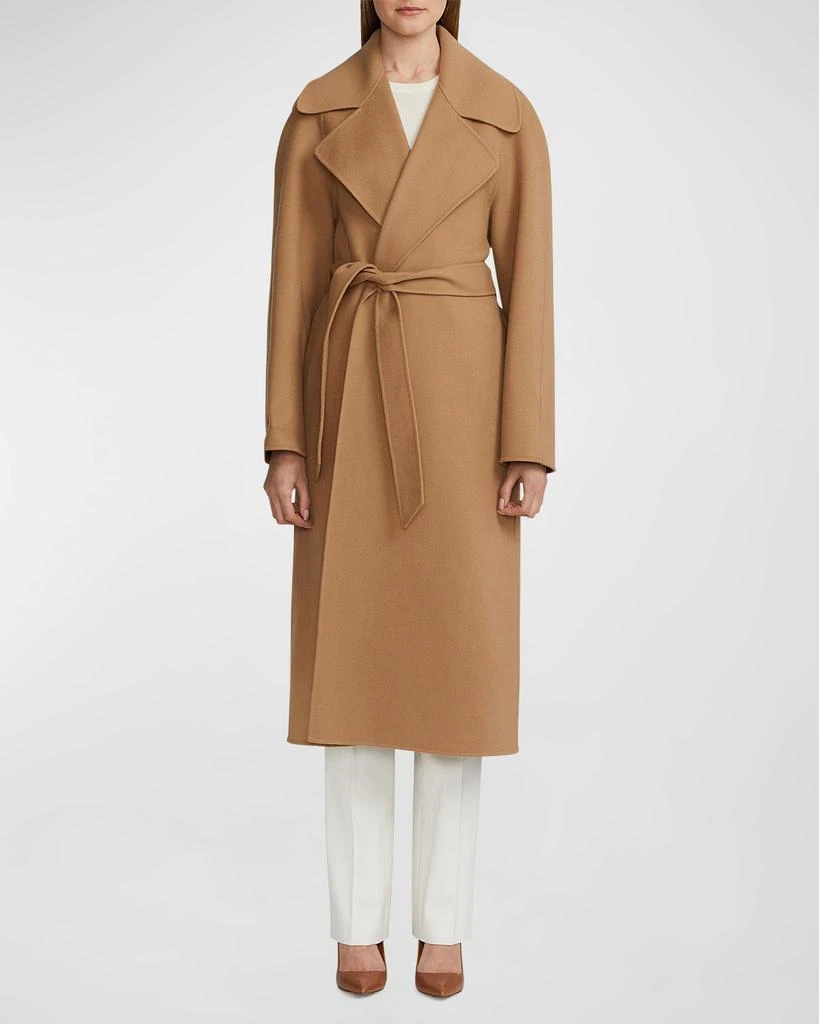 商品Ralph Lauren|Leonarda Cashmere Belted Coat,价格¥42882,第1张图片