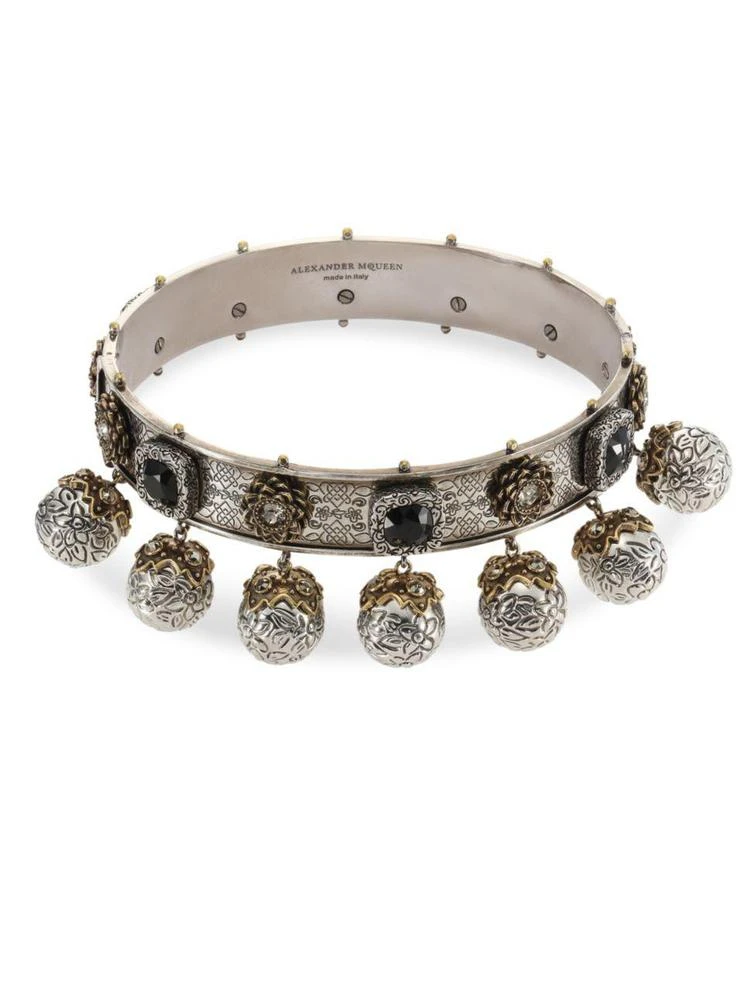 商品Alexander McQueen|Sphered Crystal Choker,价格¥9429,第3张图片详细描述