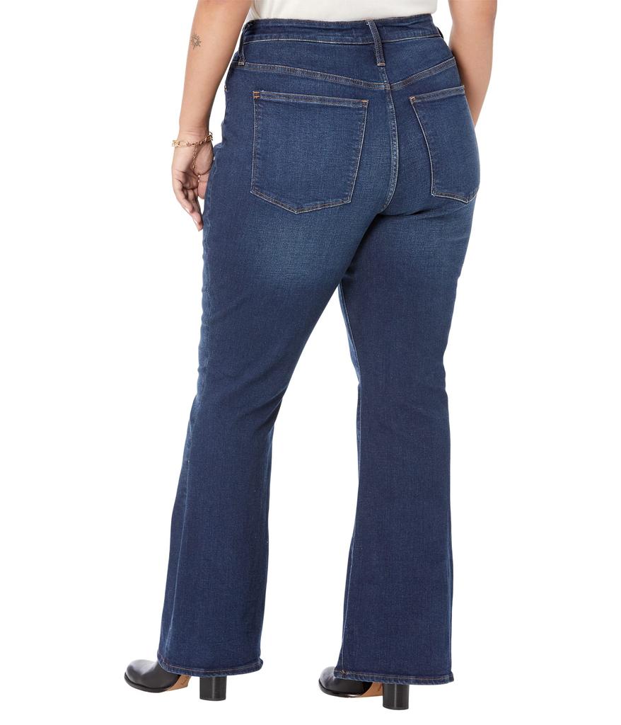 Curvy Skinny Flare Jeans in Colleton Wash商品第2张图片规格展示
