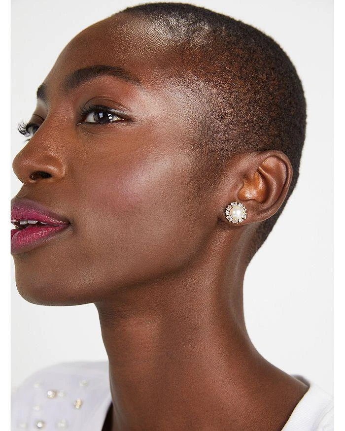 商品Kate Spade|Candy Shop Imitation Pearl Halo Stud Earrings,价格¥324,第2张图片详细描述