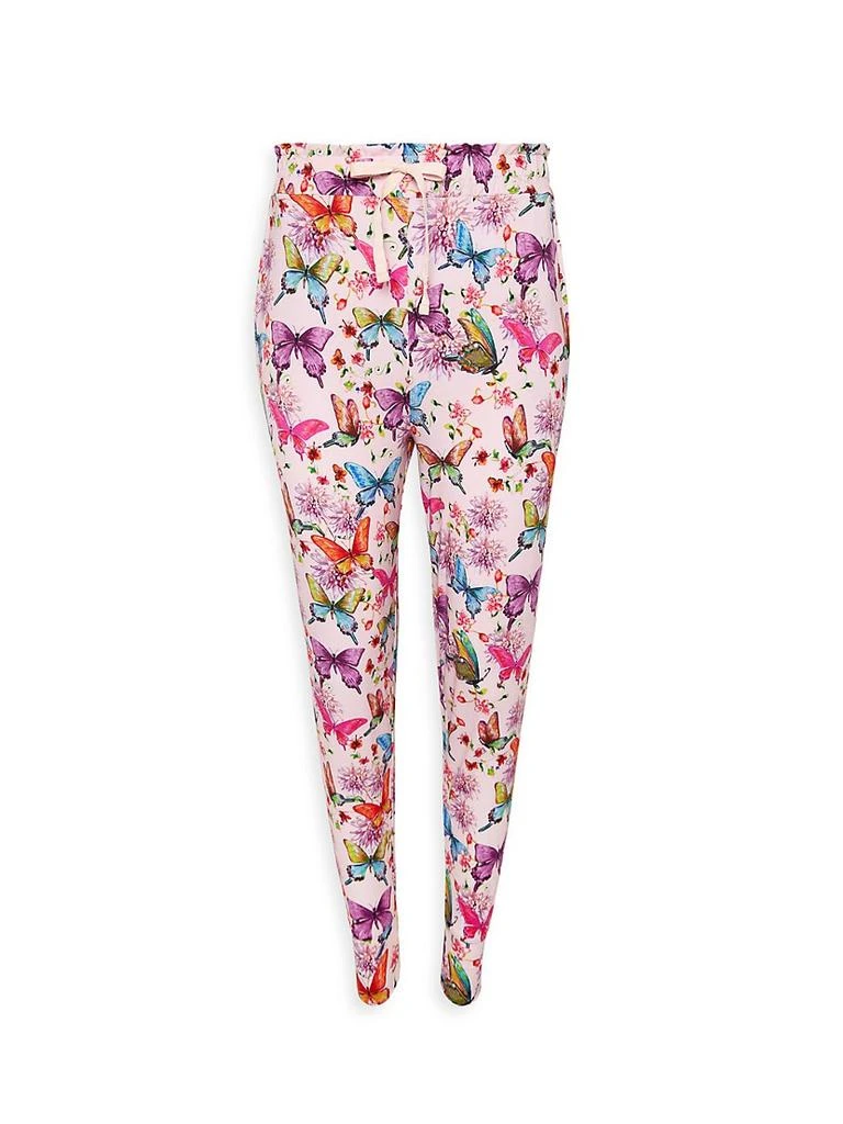 商品Posh Peanut|Watercolor Butterfly 2-Piece Pajama Set,价格¥478,第4张图片详细描述