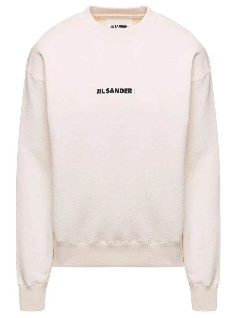 商品Jil Sander|Jil Sander+ Logo Printed Crewneck Sweatshirt,价格¥2263,第1张图片