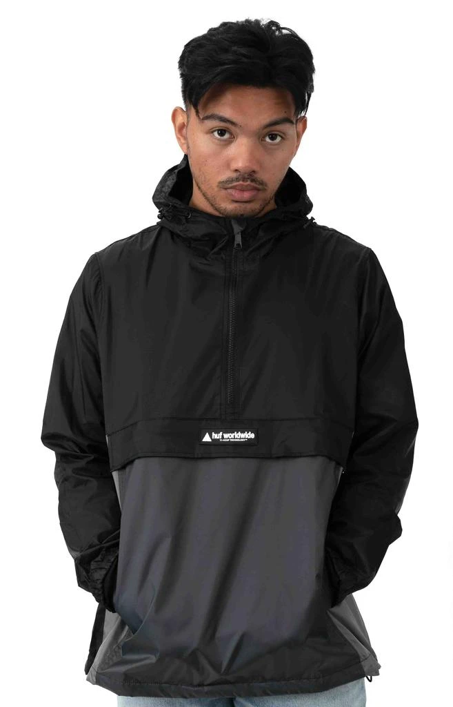 商品HUF|Wave Anorak Jacket - Black,价格¥322,第1张图片