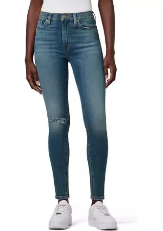 商品Hudson|Womens Barbara High Rise Super Skinny Ankle Jeans,价格¥437,第1张图片