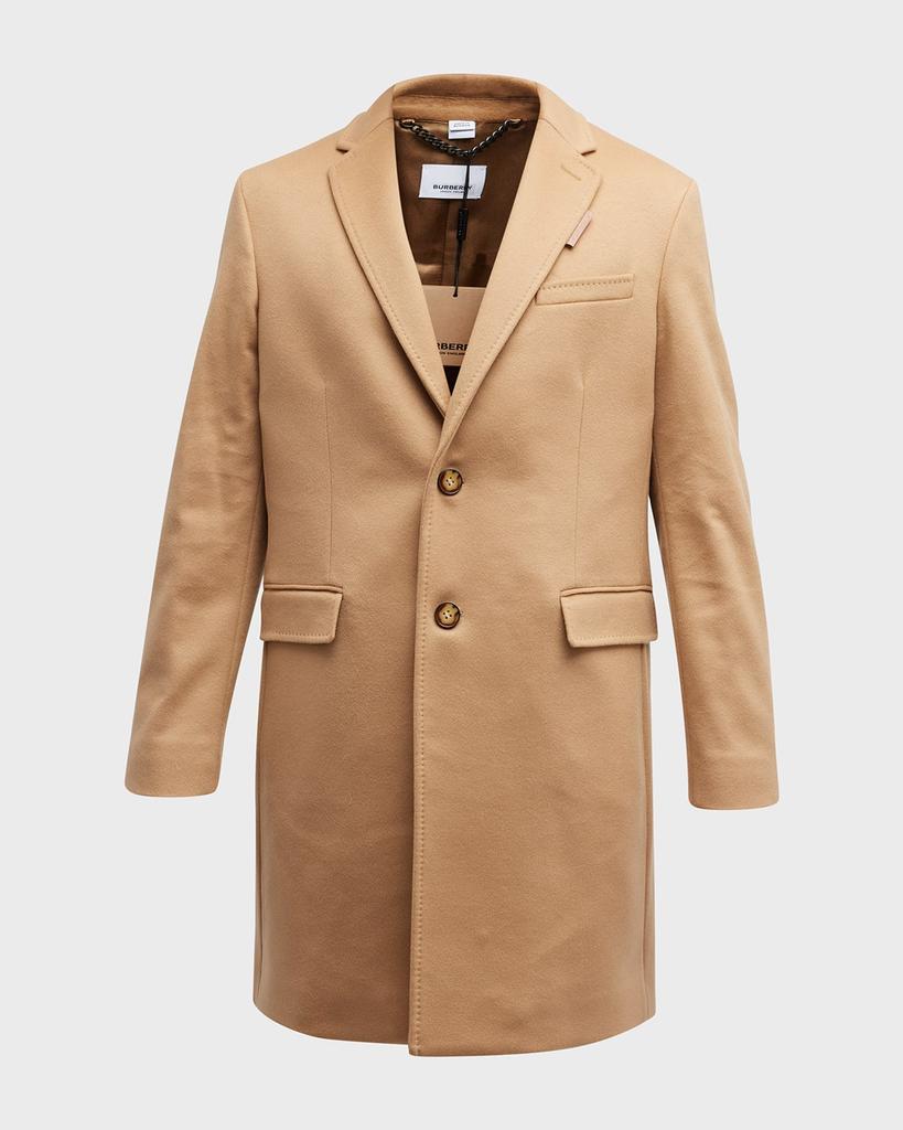 Men's Callen Wool-Blend Overcoat商品第2张图片规格展示