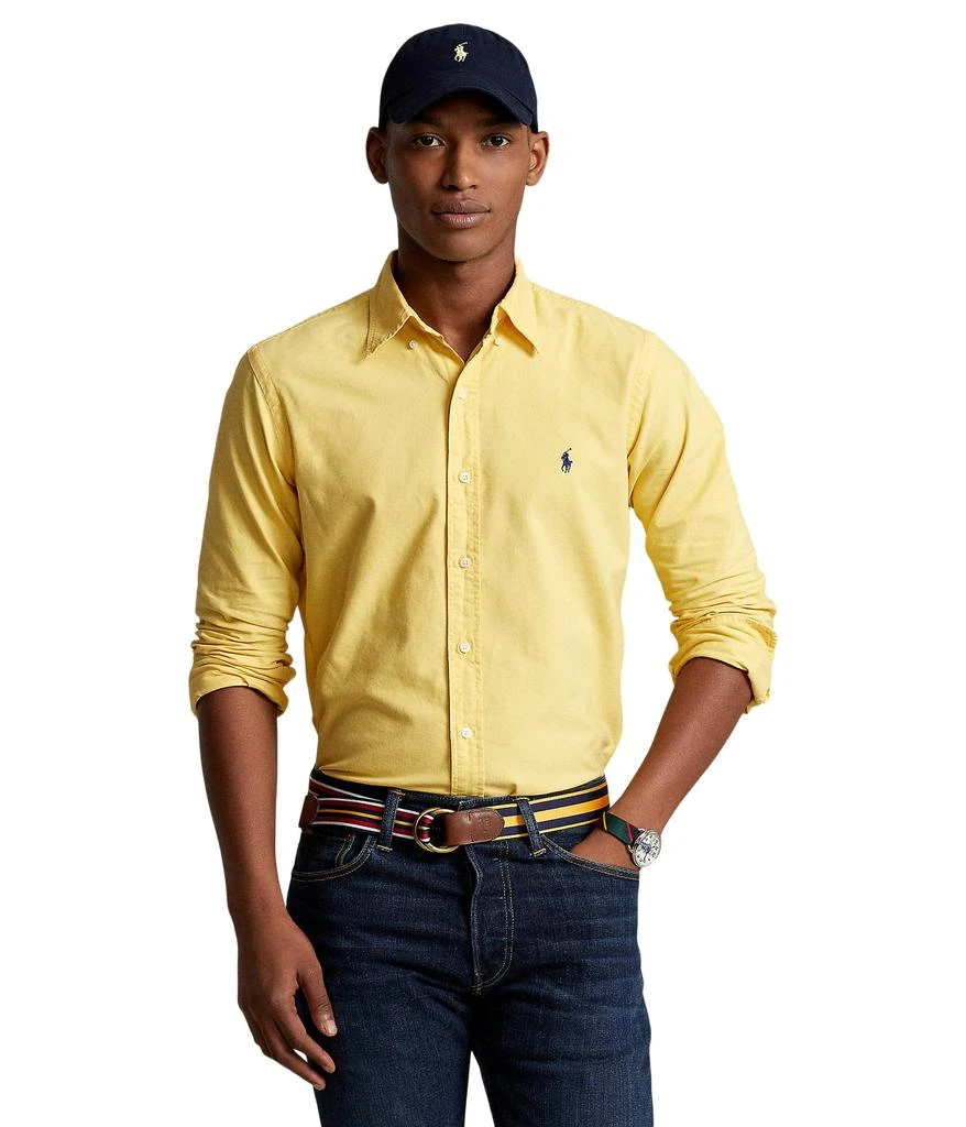 商品Ralph Lauren|Classic Fit Long Sleeve Garment Dyed Oxford Shirt,价格¥660,第1张图片