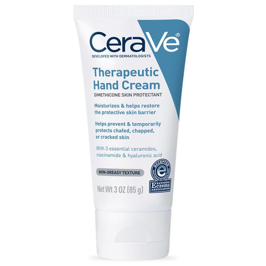 商品CeraVe|Therapeutic Hand Cream for Dry Cracked Hands, Fragrance Free,价格¥97,第5张图片详细描述