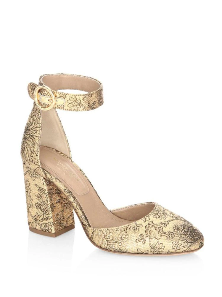 商品Michael Kors|Rena Shimmery Ankle Strap Pumps,价格¥1486,第1张图片