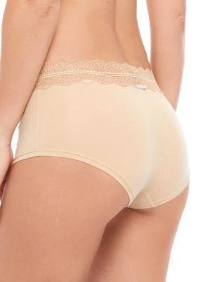 商品Calvin Klein|Klein Micro Scallop Lace High Waist Hipster,价格¥45,第2张图片详细描述