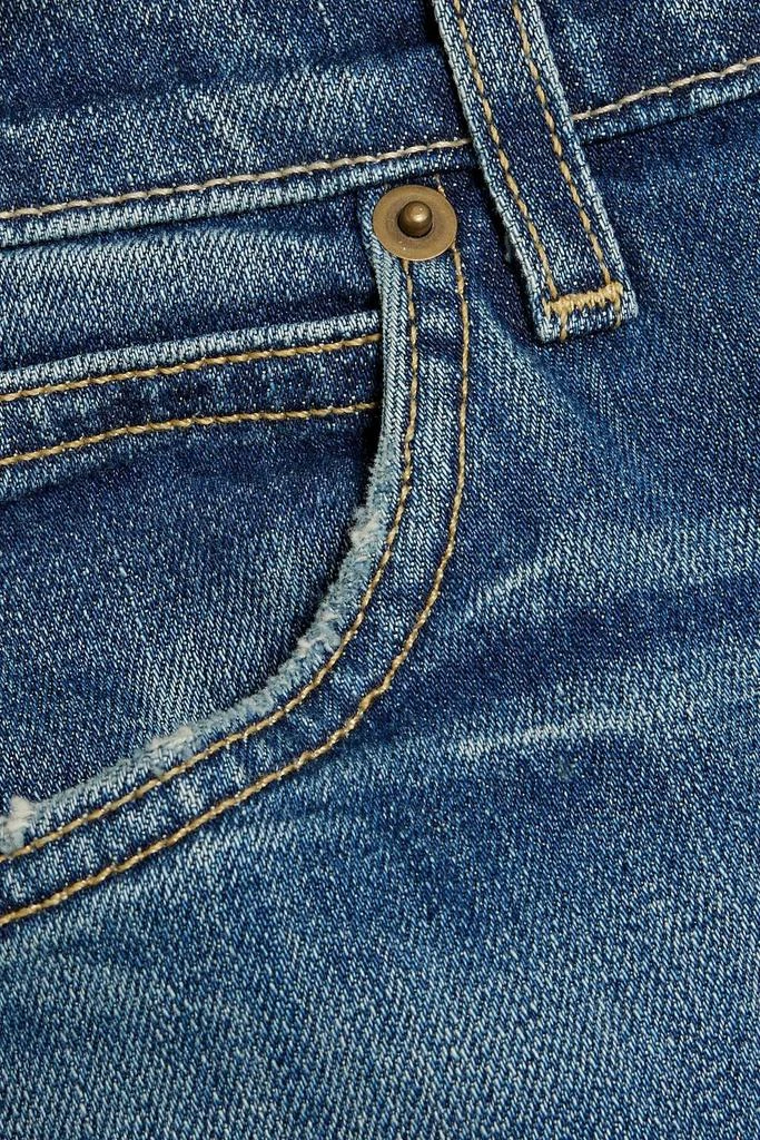 商品Nili Lotan|Violette distressed high-rise straight-leg jeans,价格¥1827,第4张图片详细描述