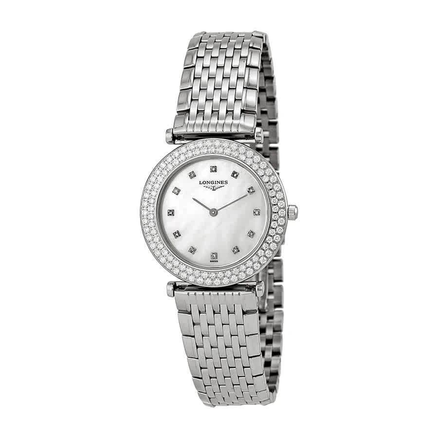 商品Longines|La Grande Classique Mother of Pearl Dial Stainless Steel Ladies Watch L43080876,价格¥30074,第1张图片