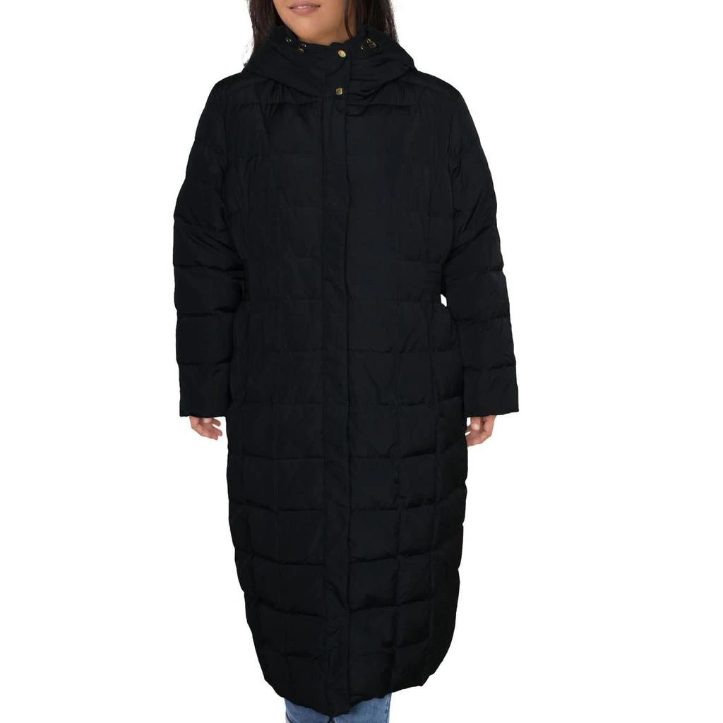 商品Cole Haan|Cole Haan Womens Plus Maxi Hooded Puffer Coat,价格¥813,第2张图片详细描述