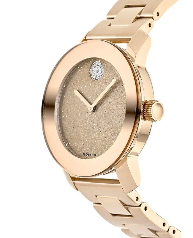 商品Movado|Movado Bold Rose Gold Ion-Plated 36mm Women&apos;s Watch 3600335-SD,价格¥2638,第2张图片详细描述