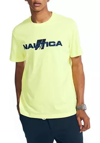 商品Nautica|Sustainably Crafted Logo T-Shirt,价格¥195,第3张图片详细描述