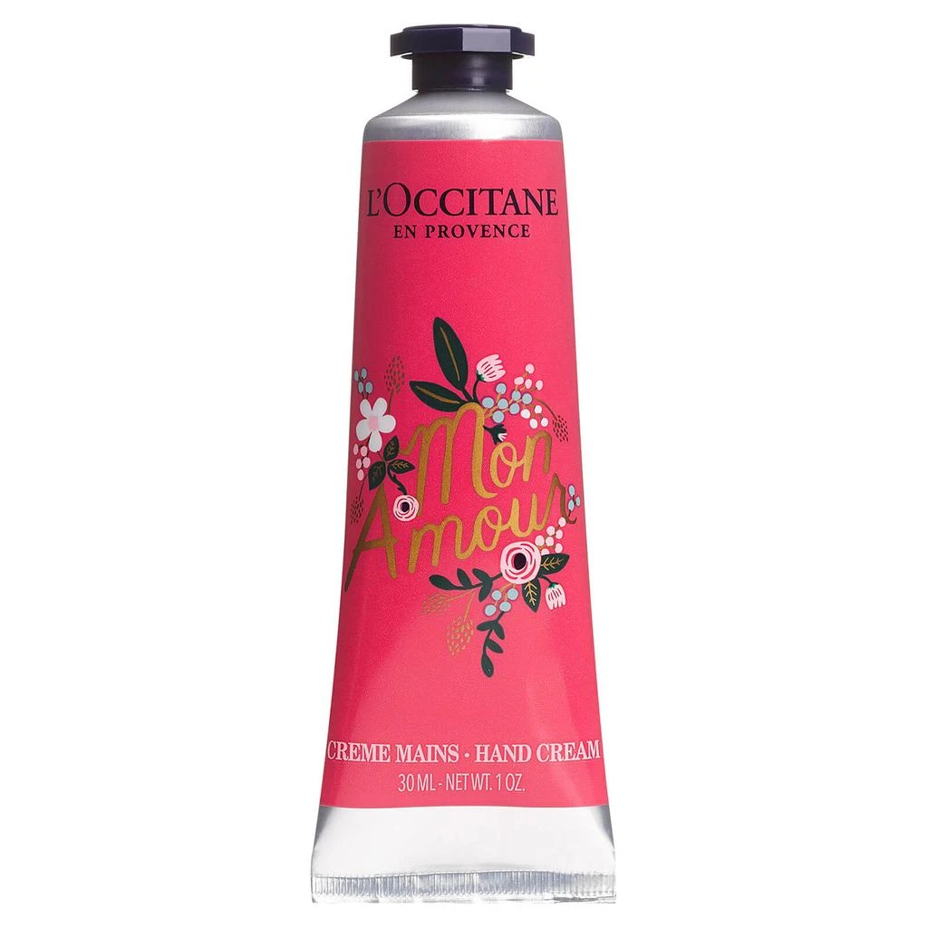 商品L'Occitane|L'Occitane Rifle Paper Co. Shea Butter Rose Hand Cream 30ml,价格¥78,第1张图片