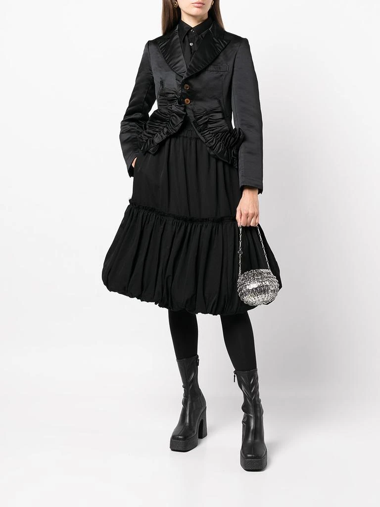 商品Comme des Garcons|COMME DES GARCONS COMME DES GARCONS WOMEN RUFFLE JACKET,价格¥3376,第2张图片详细描述