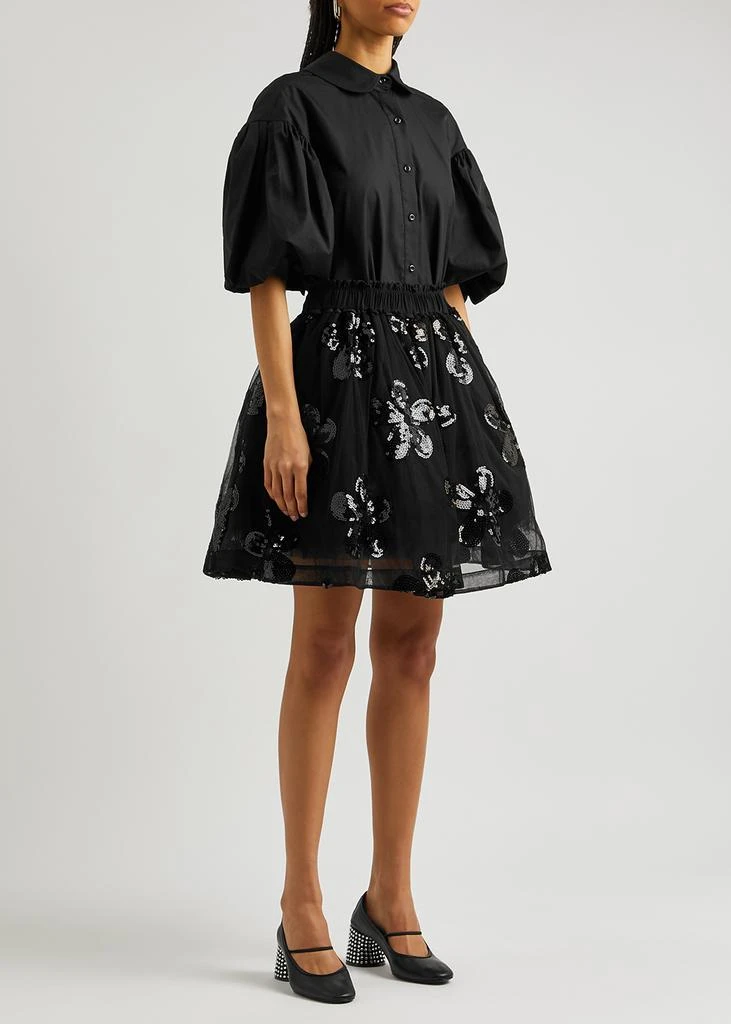 商品Simone Rocha|Layered sequin-embellished tulle skirt,价格¥6227,第4张图片详细描述