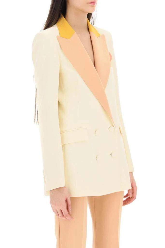 商品HEBE STUDIO|Hebe studio 'bianca' double-breasted blazer in neo-crepe,价格¥3329,第2张图片详细描述
