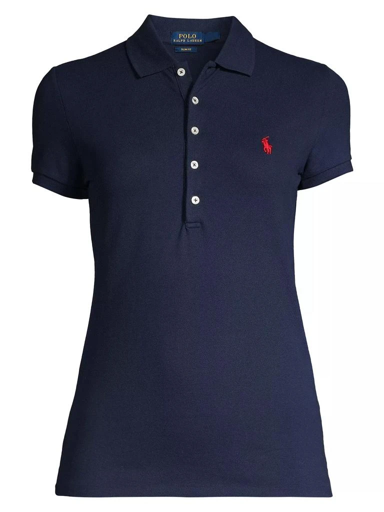 商品Ralph Lauren|Julie Skinny Polo,价格¥827,第1张图片