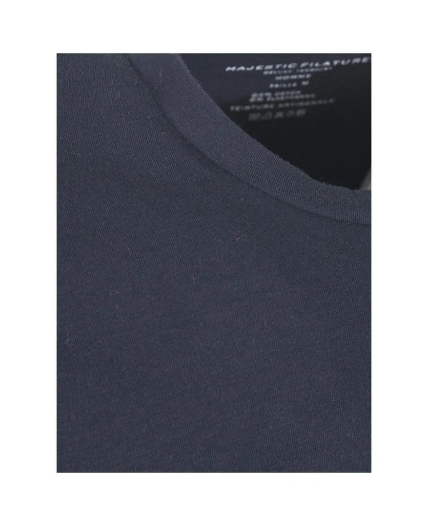 商品MAJESTIC FILATURES|Short-sleeved Crew Neck T-shirt,价格¥621,第3张图片详细描述