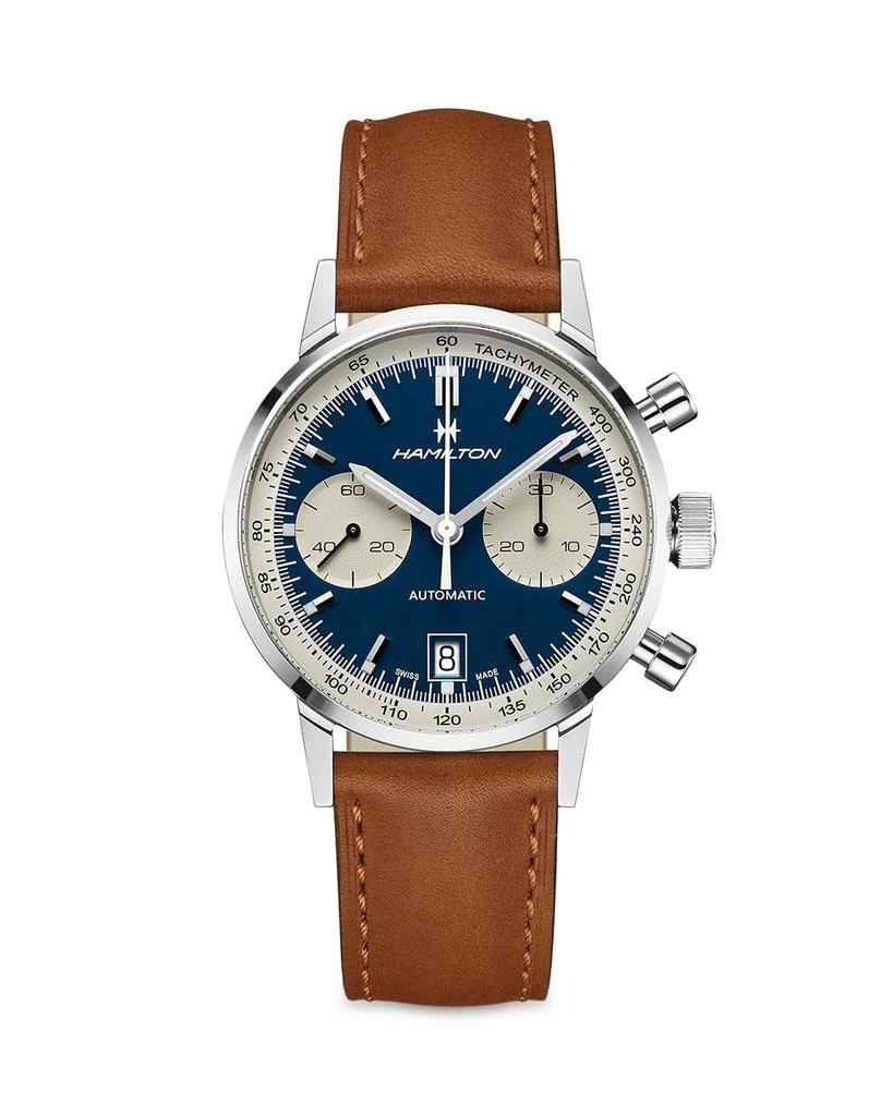 商品Hamilton|Intra-Matic American Classic Chronograph, 40mm,价格¥17265,第1张图片