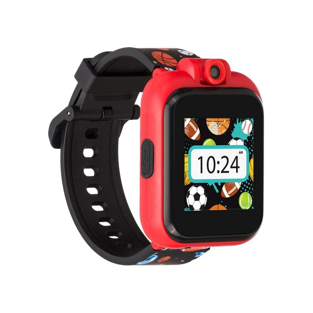 商品Playzoom|Kid's 2 Black Sports Print Tpu Strap Smart Watch,价格¥224,第1张图片