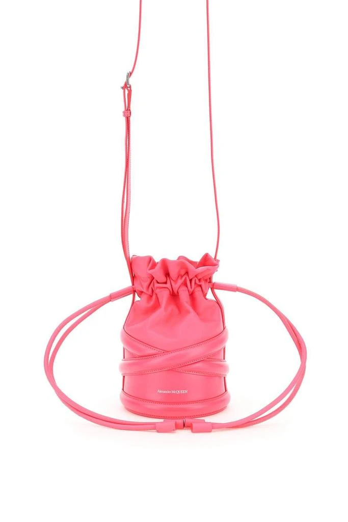 商品Alexander McQueen|THE SOFT CURVE BUCKET BAG,价格¥3938,第1张图片