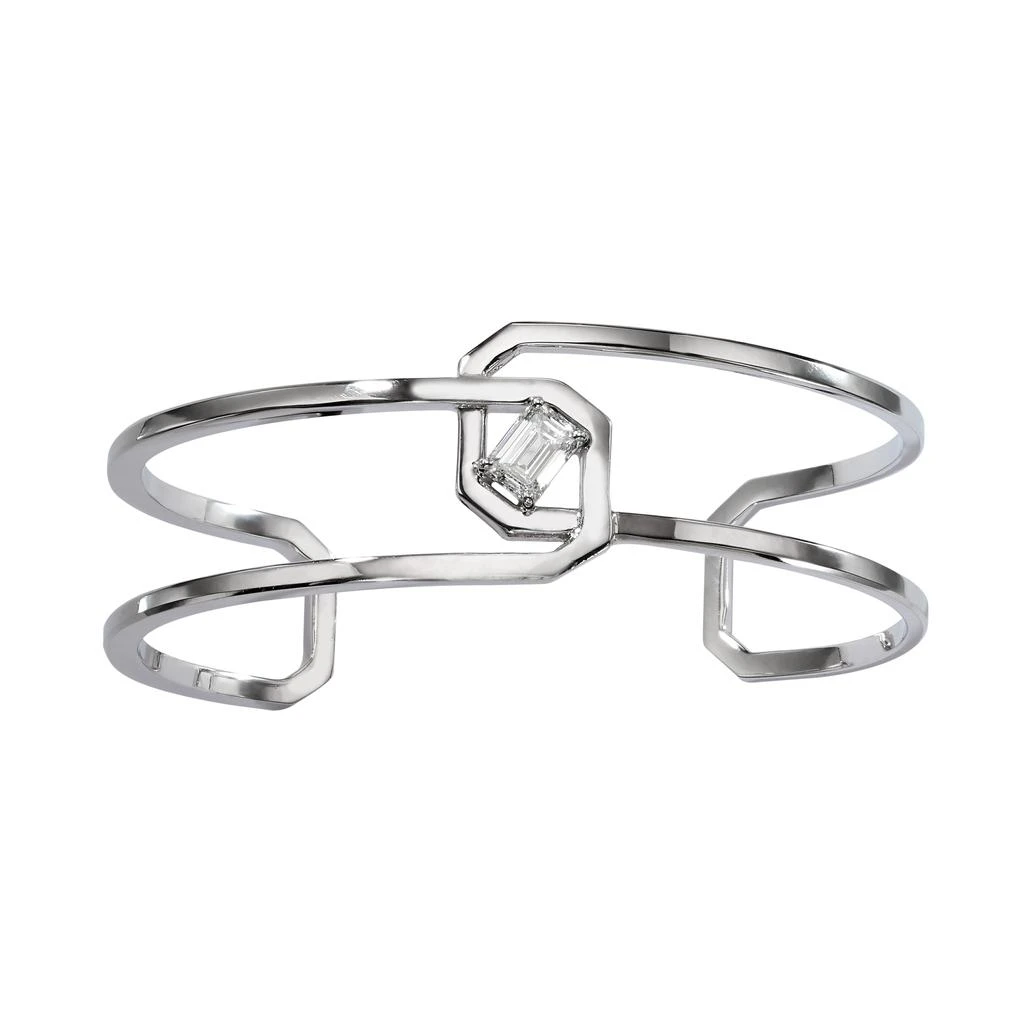 商品AME|Âme Angles 18K White Gold, Lab-Grown Diamond 1.25ct. tw. Double Wrist Cuff Bracelet,价格¥31455,第3张图片详细描述