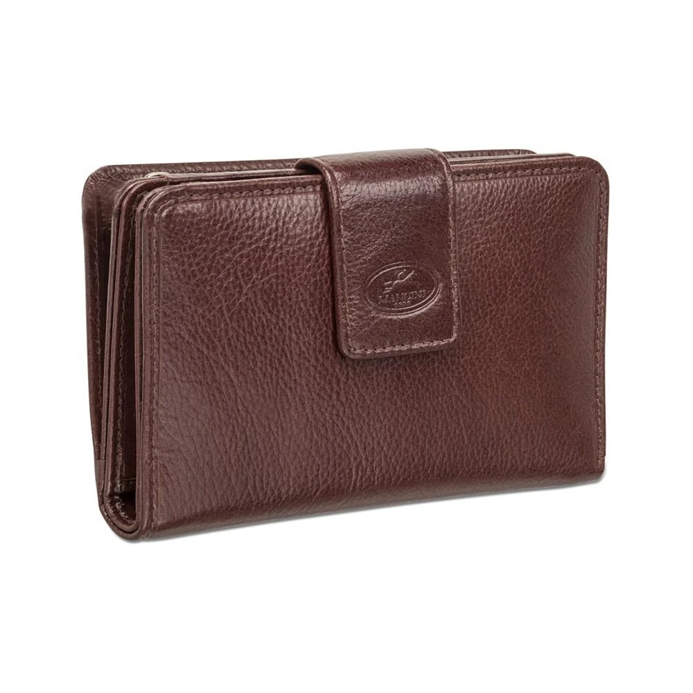 Equestrian-2 Collection RFID Secure Medium Clutch Wallet 商品